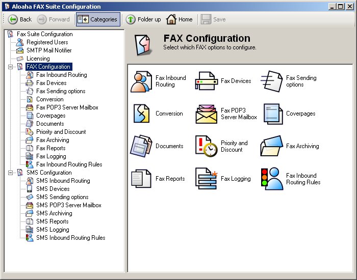 Aloaha FAX Suite screenshot